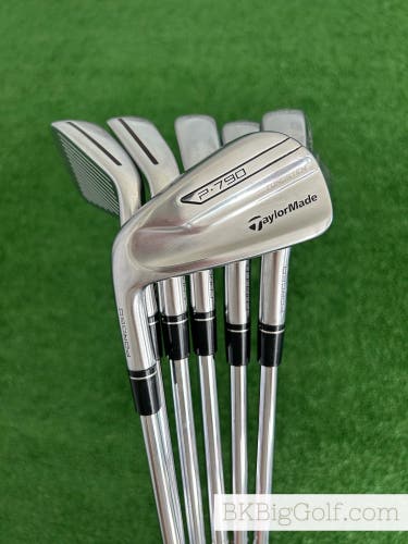 LH Taylormade P790 Iron Set 5-P / KBS Tour FLT 120 Stiff +1.75”