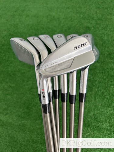 LH Ping i525 Forged Iron Set 5-U / SteelFiber i95 Regular Graphite