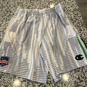 US Lacrosse Champion All American lacrosse game team shorts XL NEW with pockets