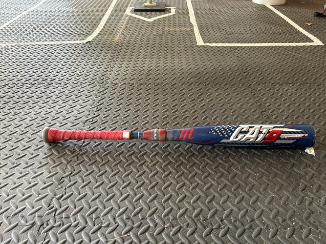 Used 2023 Marucci CAT9 Composite USSSA Certified Bat (-8) Composite 22 oz 30"