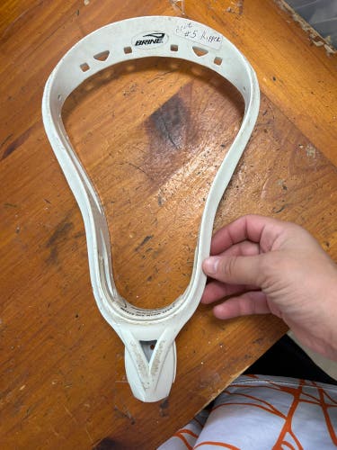 Brine lacrosse head unstrung