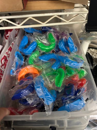 New mouthguards youth lot of 10 . Individually wrapped