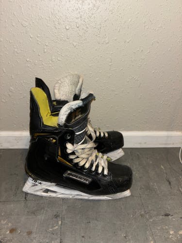 Used Senior Bauer Pro Stock 8.5 Supreme 2S Pro Hockey Skates