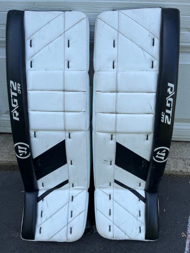 Used  Warrior  Ritual GT2 Goalie Leg Pads