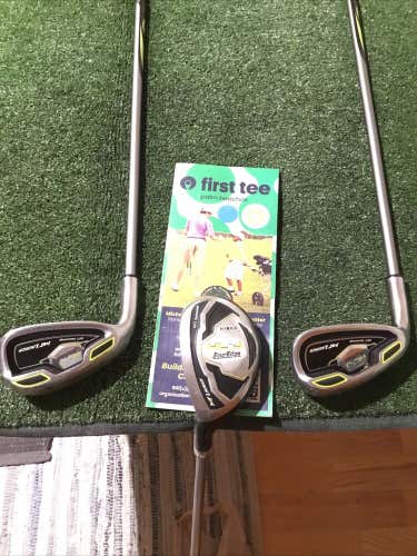 Tour Edge (LH)Juniors Hot Launch HL-J Irons & Hybrid Set (7/8i, 9/PW, H)Graphite