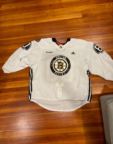 Boston Bruins Pro Stock Adidas hockey Practice jersey 60G MIC