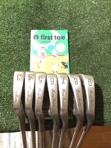 Tommy Armour 855s Silver Scot Irons Set (3-9 Irons) Stiff Tour Step II Steel