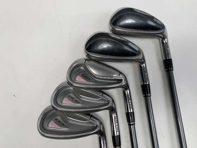 Adams Idea A2 OS Iron Set 6-PW 55g Ladies Graphite Womens RH Oversize Grips