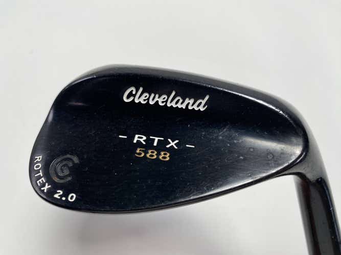 Cleveland 588 RTX 2.0 Black Satin 52* 10 True Temper Dynamic Gold Wedge Steel RH