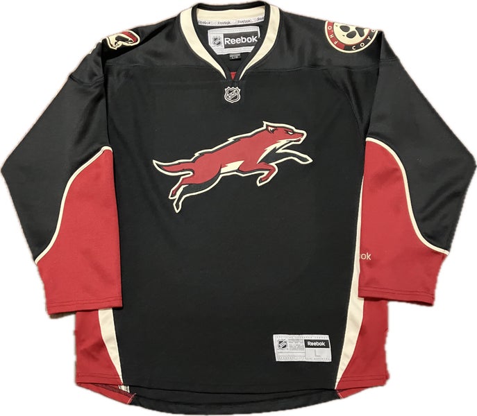 Phoenix Coyotes “Running Coyote” Alternate Reebok NHL Hockey Jersey Size L