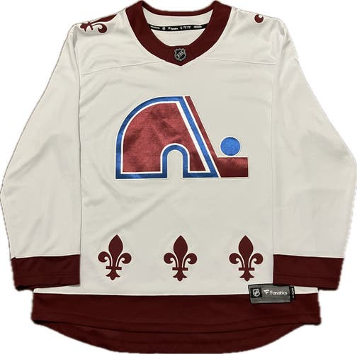 Colorado Avalanche Blank Reverse Retro 1.0 Fanatics NHL Hockey Jersey Size XL