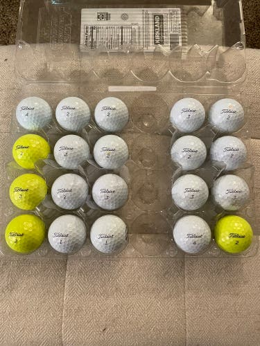 20 Titleist AVX Golf Balls