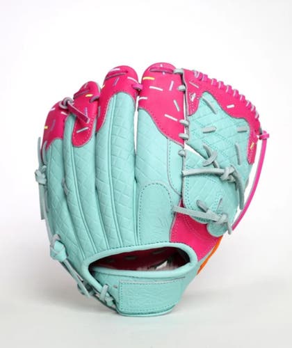 Absolutely Ridiculous Miami Ice 12”Two piece Right Handed Throw Baseball Glove