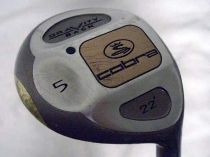 Cobra Gravity Back 5 wood 22* (Graphite Airweight Ladies) 5w Offset Golf Club