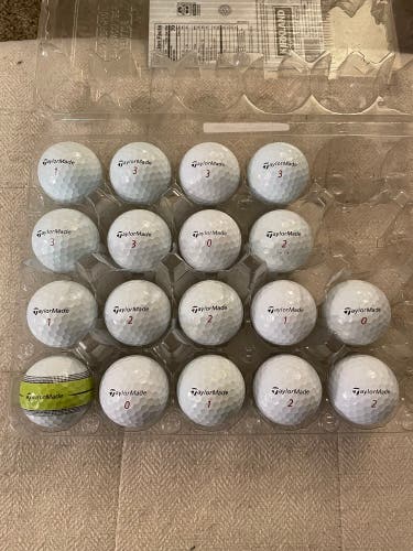 18 TaylorMade Tour Response Golf Balls - 5A MINT CONDITION ONLY