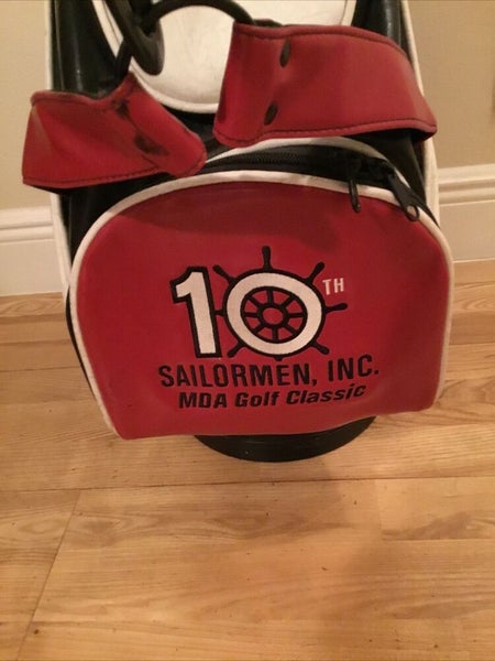 Belding Sports Sailormen inc. Staff Golf Bag with 6-way Dividers & Rain Cover