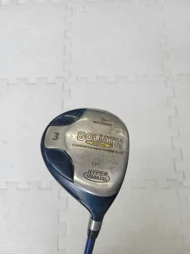 Used Dunlop Goliath 3 Wood Regular Flex Graphite Shaft Fairway Woods