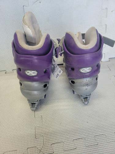 Used Dbx Adj Skates Adjustable Ice Hockey Skates