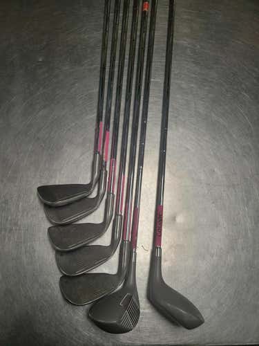 Used Cougar Womens Set 1 3 5 5i-9i 8 Piece Ladies Flex Steel Shaft Women's Club Sets