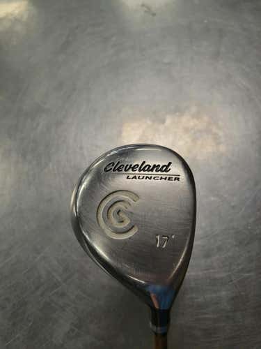 Used Cleveland Launcher 4 Wood Regular Flex Graphite Shaft Fairway Woods