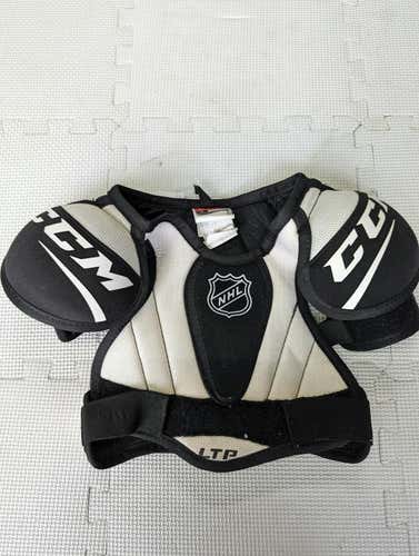 Used Ccm Ltp Sp Yth Lg Hockey Shoulder Pads