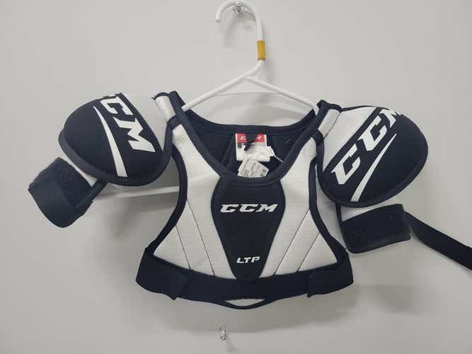 Used Ccm Ltp Shoulder Pads Sm Hockey Shoulder Pads