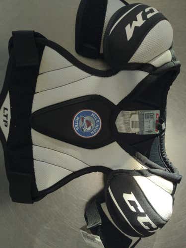 Used Ccm Ltp Lg Ice Hockey Shoulder Pads