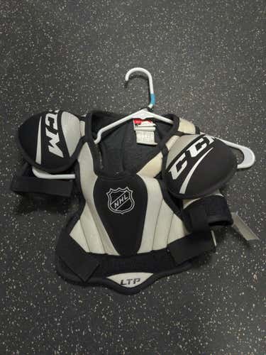 Used Ccm Ltp Lg Ice Hockey Shoulder Pads