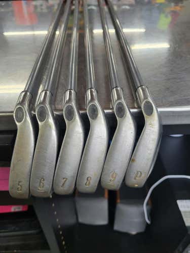 Used Callaway X-14 Iron Set 5i-pw Senior Flex Graphite Shaft Iron Sets