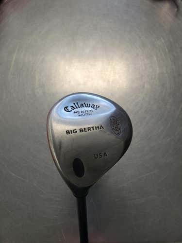 Used Callaway Big Bertha 3 Wood Regular Flex Graphite Shaft Fairway Woods