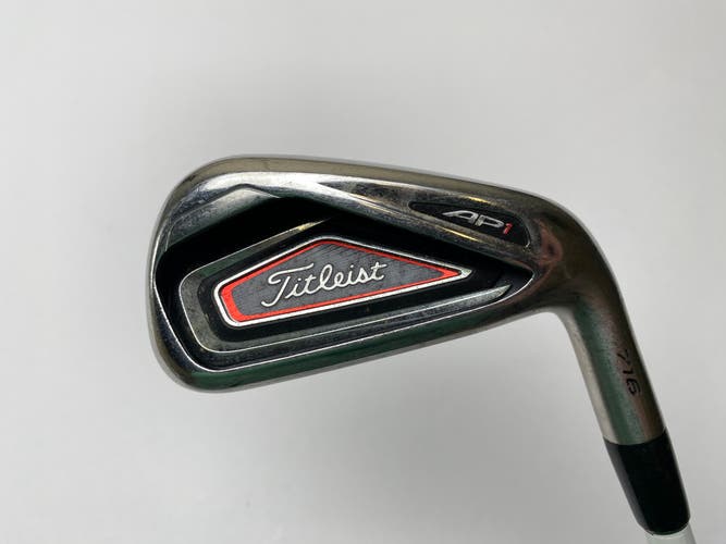 Titleist 716 AP1 Single 6 Iron Mitsubishi Rayon Kuro Kage 50g Ladies Graphite RH