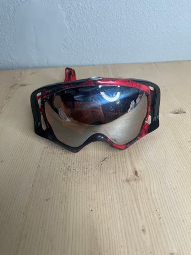 Red Used Men's Oakley Ski Goggles