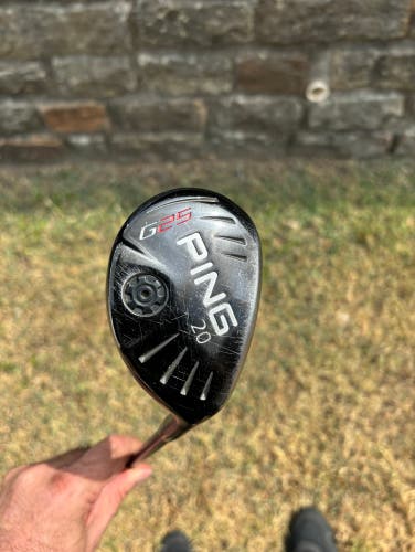 Ping G25 hybrid, 20*, reg flex, head cover