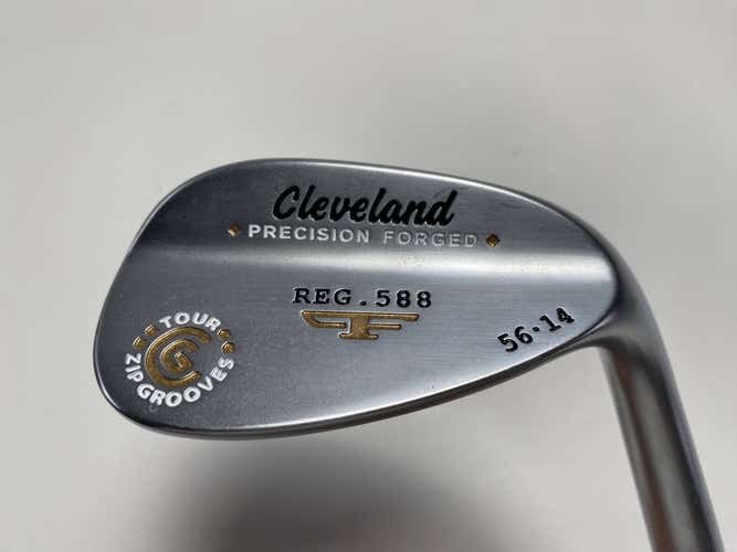 Cleveland 588 Chrome 2012 56* 14 True Temper Alabama Crimson Tide Wedge Mens RH