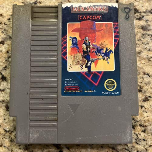 Gun Smoke (Nintendo NES) Authentic, Tested, Nice Shape!