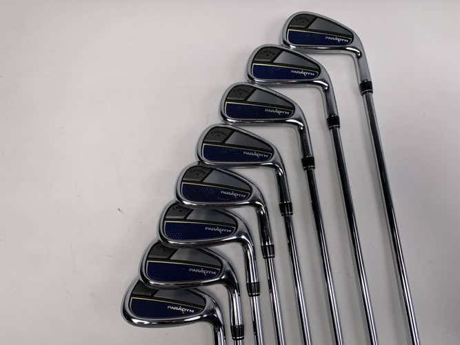 Callaway Paradym Iron Set 4-PW+GW True Temper Elevate MPH 95g Stiff Steel RH