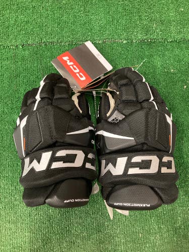 Black New Senior CCM Tacks XF Pro Gloves 13"