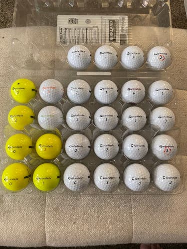 28 TaylorMade Distance+ Golf Balls - 5A MINT CONDITION ONLY