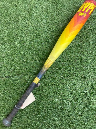 (cracked)Used 2024 Easton Hype Fire Bat USSSA Certified (-10) Composite 19 oz 29"