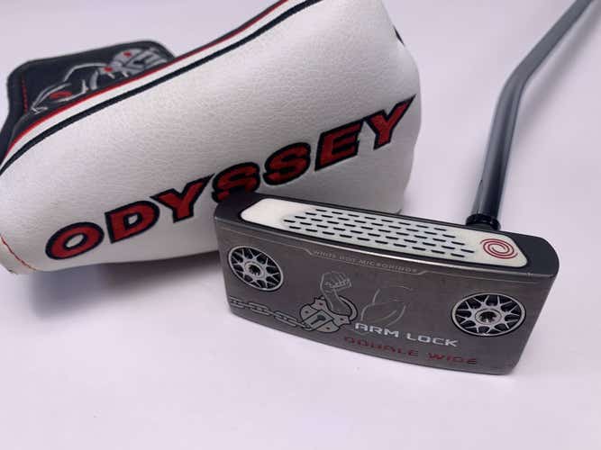 Odyssey Arm Lock Double Wide Putter 36" Mens RH HC