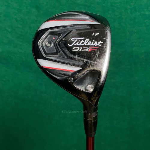 Titleist 913F 17° Fairway Wood Mitsubishi Bassara 55 Hi Graphite Seniors *Dent*