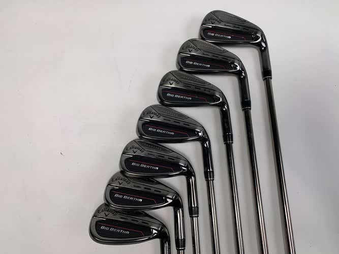 Callaway Big Bertha 23 Iron Set 5-PW+GW RCH 65 65g Regular RH Midsize Grips