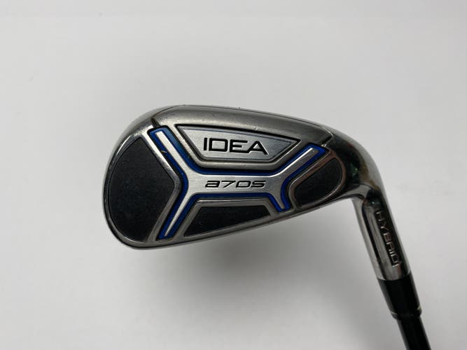 Adams Idea A7 OS Single 7 Iron Grafalloy ProLaunch AXIS Senior Graphite Mens RH