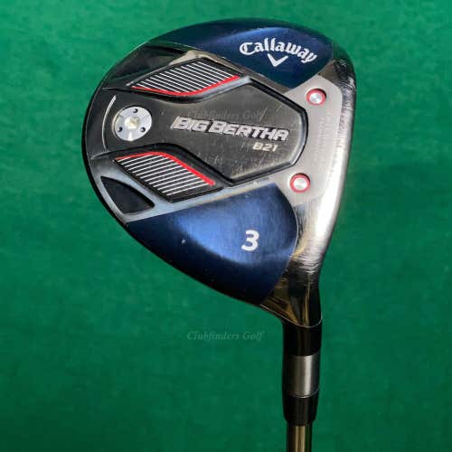 Callaway Big Bertha B21 3 Fairway Wood Factory RCH 65 Graphite Regular