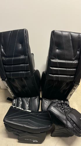 New 34" True Regular  7X3 Goalie Full Set