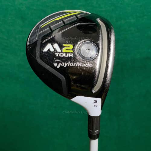 TaylorMade M2 Tour 2017 15° 3 Fairway Wood Fubuki z60 Graphite Stiff