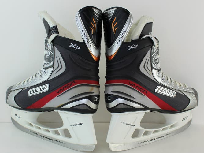 Used Senior Bauer Vapor X1.0 Hockey Skates Regular Width 10 (Men 11.5 Shoe)