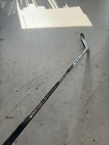 Used Senior CCM Left Hand P28 Flex 70 Pro Stock RibCor Trigger 8 Pro Hockey Stick