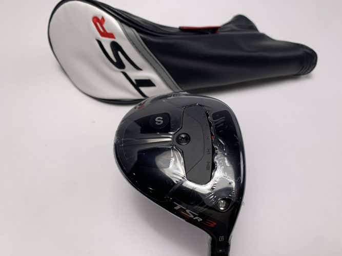 Titleist TSR3 3 Fairway Wood 15* HZRDUS 6.0 Dual Torsional 70g Stiff RH HC NEW