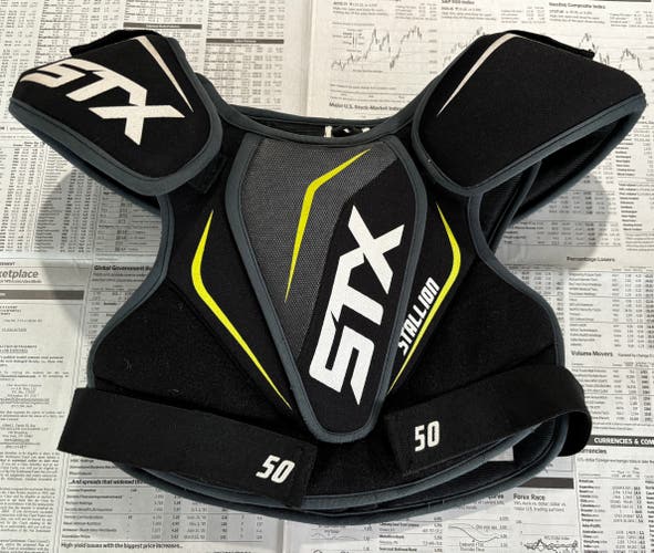 Used Medium Youth STX Stallion 50 Shoulder Pads